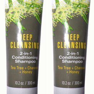 Bolero Deep Cleansing 2 In 1 Conditioning Shampoo Tea Tree + Charcoal + Honey